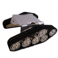 ROT-S3 Unassembled Tank Chassis Crawler Tracked Vehicle Chassis Stainless Steel Wheel for Smart Car Robot