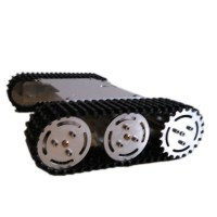 ROT-S1 Unassembled Tank Chassis Tracked Vehicle Chassis for Smart Car Robot Tanks DIY