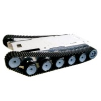 ROT-6 Unassembled Tank Chassis Tracked Vehicle Chassis for Smart Car Robot Tanks DIY