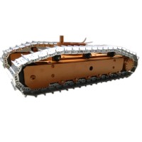 KAT-2 Tank Chassis Tracked Vehicle Obstacle Crossing Vehicle for Car Robot Tank DIY