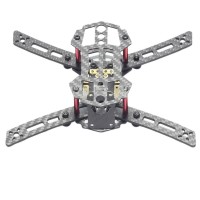 HX200 4-Aixs Carbon Fiber CF Mini Racing Quadcopter Frame with Power Distribution Board for FPV