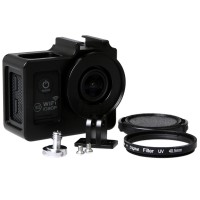 SJCAM Camera Case Frame Housing Protector Ring Cover for SJ4000 SJ6000 SJ7000 HD Sport Camera-Black