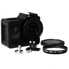 SJCAM Camera Case Frame Housing Protector Ring Cover for SJ4000 SJ6000 SJ7000 HD Sport Camera-Black