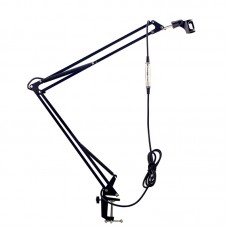 NB-39 Cantilever Bracket Desktop Support Stand 360 Degree Adjustable Outriggers for Microphone Music