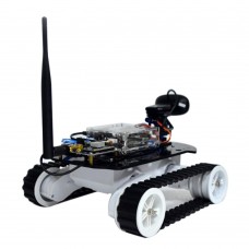 WIFI Smart Car Remote Control Robot Kit with Servo Gimbal  for Arduino HD Video Android Monitoring