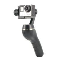 Unigo Handheld 3-Axis Handle Gopro Gimbal Stabilizer Camera Mount for Hero3 4 Yi Motion Cameras
