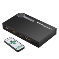 3 Port HDMI Switch Switcher HDMI Port Splitter for PS3 Smart Android HD 1080P 3 Input 1 Output w/Remote Controller