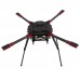 X4 4-Axis Folding Quadcopter Frame Wheelbase 830MM Open Source for FPV Multicopter DIY