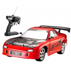 HuanQ538 Remote Control Car 1:10 RC Drift Racing Car Toy for Kids- Red