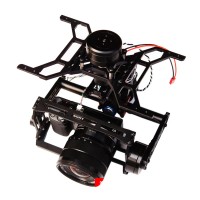 THOR TWO Plus I Type 3-Axis Brushless Gimbal Camera Mount for FPV Multicopter Support Sony NEX5 NEX7 A5100