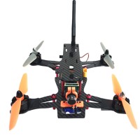 ATG 220mm 4-Aixs Carbon Fiber FPV Racing Quadcopter Frame with CCD Gimbal Camera Mount for Aerial Photography