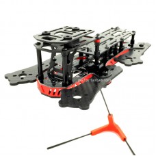 GE250Z 4-Aixs Carbon Fiber Quadcopter Frame with Power Distribution Board for FPV