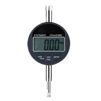 Digital Dial Indicator 0-25.4mm Dialgauge Resolution 0.01mm Electronic Micrometer Depth Height Gauge