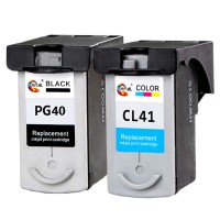 Ink Cartridge Canon PG40 CL41 Black+Color for MX308 IP1200 IP1600 MP450 IP1180 IP1880 Printer  
