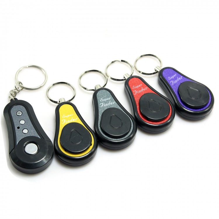 1 Transmitter + 4 Receiver Wireless Electronic Key Finder Locater Alarm ...