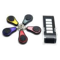 5in1 1 Transmitter + 5 Receivers Wireless Electronic Key Finder Locater Alarm Keychain