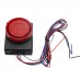 Motorcycle Electronic Motor Car Vibration Sensor Anti-Theft  Burglar Alarm Monitor with Wireless Remote