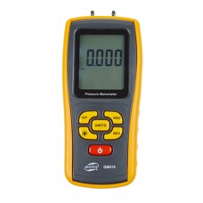 GM510 Handheld Differential Pressure Manometer Meter Gauge 50kPa USB with LCD