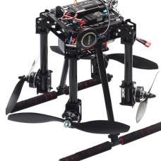 Unassembled Lji ZD550 4-Axis Carbon Fiber Folding Quadcopter Frame for FPV RC Multicopter DIY