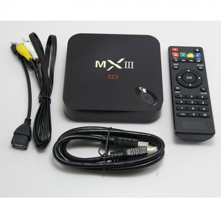 MXIII Smart TV Box Android 4.4 Amlogic S802 Quad-Core 2G XBMC WiFi HDMI ...