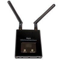Upgraded FR632 5.8G 40CH Dual-Way LCD Auto-Scanning Audio Video Diversity Wireless AV Receiver Rx for FPV