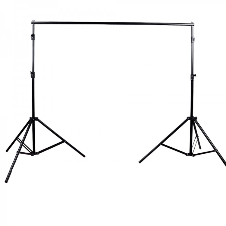 Photo Background 3mx6m Cotton Backdrop Screen+Retractable Stand Tripod ...