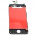 LCD Display Touch Screen Digitizer Assembly with Bezel Frame for Apple iPhone 4 4G Cell Phone Black