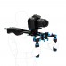 YLG0102F Light Portable Video Stabilizer Shoulder Mount with Double Handle Grip for DSLR Cameras Camcorders