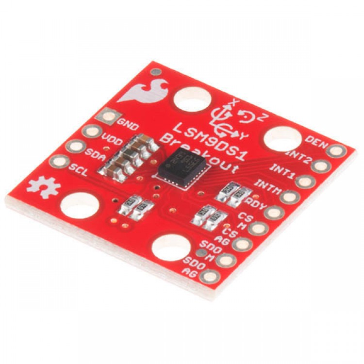 Lsm9ds1imu Sensor 9dof High Precision Integrated 9 Axis Attitude Sensor Spi I2c For Arduino Diy 6329