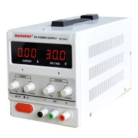 Maisen 30V 3A Switching Regulated Adjustable DC Power Supply Voltage Stabilizer Regulator with Output Cable