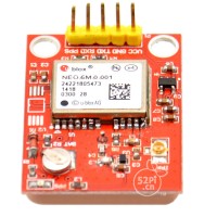 GPS-NEO-6M-001 3V 5V GPS Module with 25mmX25mm Ceramic Passive Antenna for DIY