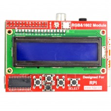 Raspberry pi 1602 LCD Screen RGB LED Button Expansion Module I2C 1602 LCD for DIY