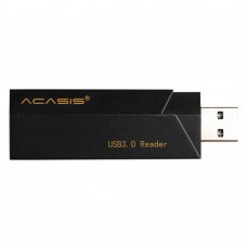 Acasis IS001 Universal Multinational High-Speed USB3.0 Multi-Card Reader 3.0 SD TF Card Reader Black