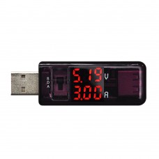 LED USB Ammeter Voltmeter Power Charger Voltage Current Detector Tester Meter