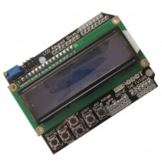 LCD Keypad Shield LCD1602 LCD 1602 Module Display for ATMEGA328 ATMEGA2560 Raspberry Pi UNO Blue Screen