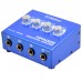 Alctron HPA002 Professional Earphones Amplifier Distributor 4-Channel Headphone AMP for Audio