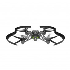 Parrot Airborne Night Drone 4-Axis Quadcopter Minidrone with Dual LED Headlight for FPV-Grey