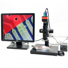 Digital Microscope Endoscope Electronic Magnifer with Camera Light Source U-Disk TF Card Storage