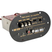 S60B 8-12inch Tube Core 12V 100W Car Subwoofer Tritone Pure Bass Amplifier Board for DIY
