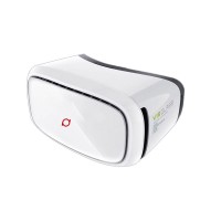 Deepoon VR VIR Glass Lens Virtual Reality 3D Glasses Plastic Google Cardboard Head Mount for 4.5-6inch Smartphone