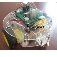 Anycbot Acrylic Car Chassis Smart Car Development Kit Bluetooth Robot for Arduino DIY
