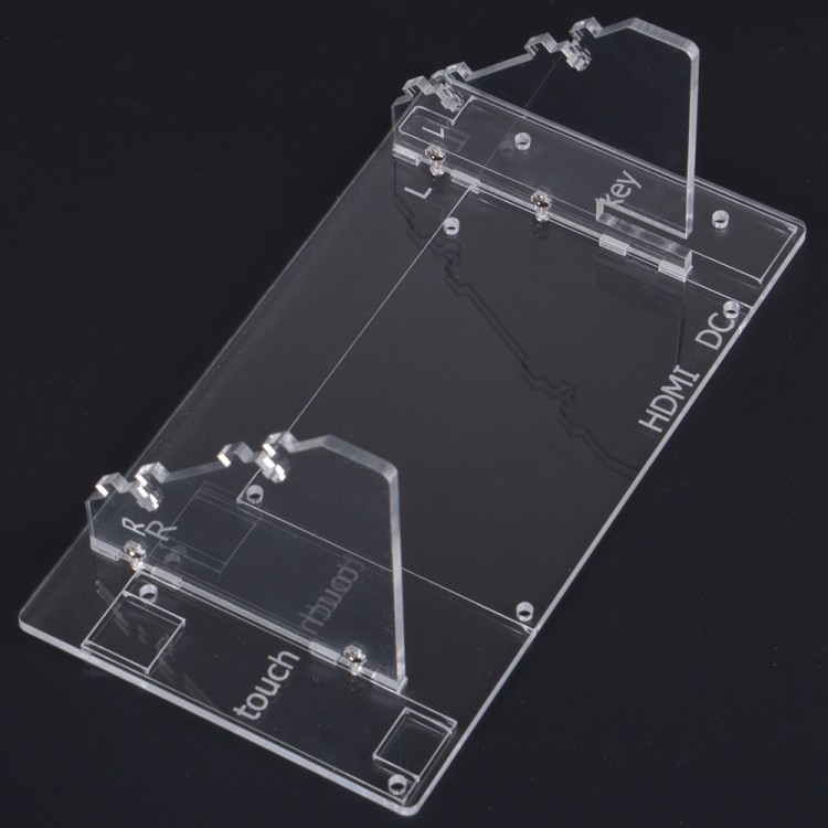 transparent-7-inch-lcd-display-screen-housing-bracket-for-raspberry-pi-7-inch-screenfor-diy