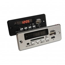 CT02CA LED Main Board MP3 Decoder 12V USB Player FM Radio AUX for Audio DIY-Black