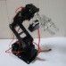 6 DOF Robot Arm+Mechanical Claw+Large Metal Base+U-Shaped Bracket for DIY