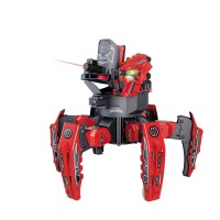 Remote Control Intelligent Spider Battle Robot Electric Tank Robotic Children Toy-Red