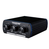 TAKSTAR MA-2D 3D Reverberation Audio Amplifier Audio Effect Double Channel Stereo Integrated Microphone Amplifier