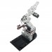 Assembled 4DOF Mechanical Arm Metal Structure Holder Kit with LD-1501MG Servo for Robot Teaching Platform