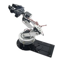 Assembled 6DOF Robot Mechanical Arm Rotating Base with Digital Servo for Education Teaching 