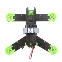 KingKong 210 Kit 210mm Carbon Fiber 4-Axis Racing Quadcopter with PDB Board & Propeller Motor Protective Mount-Green
