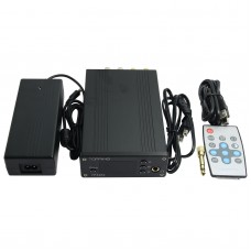 Topping TP32EX 50WPC TK2050 T-AMP LED Coaxial USB DAC Headphone Amplifier + Remote Control-Black
